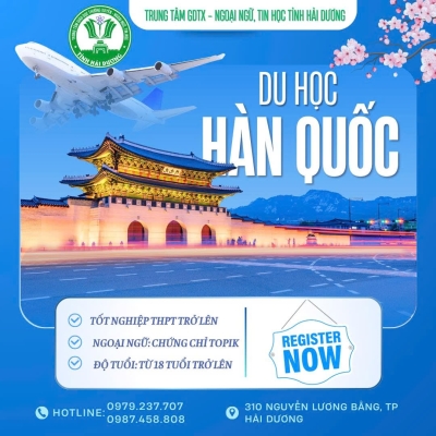 THÔNG BÁO TUYỂN SINH CÁC CHƯƠNG TRÌNH DU HỌC VÀ TƯ VẤN TIẾP NHẬN HỒ SƠ ĐƯA NGƯỜI LAO ĐỘNG ĐI LÀM Ở NƯỚC NGOÀI